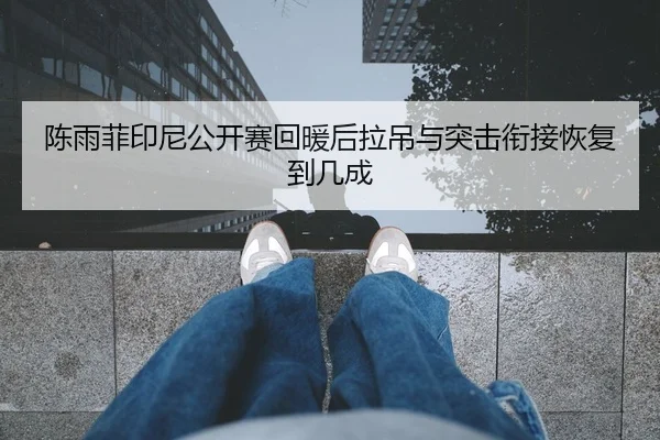 陈雨菲印尼公开赛回暖后拉吊与突击衔接恢复到几成